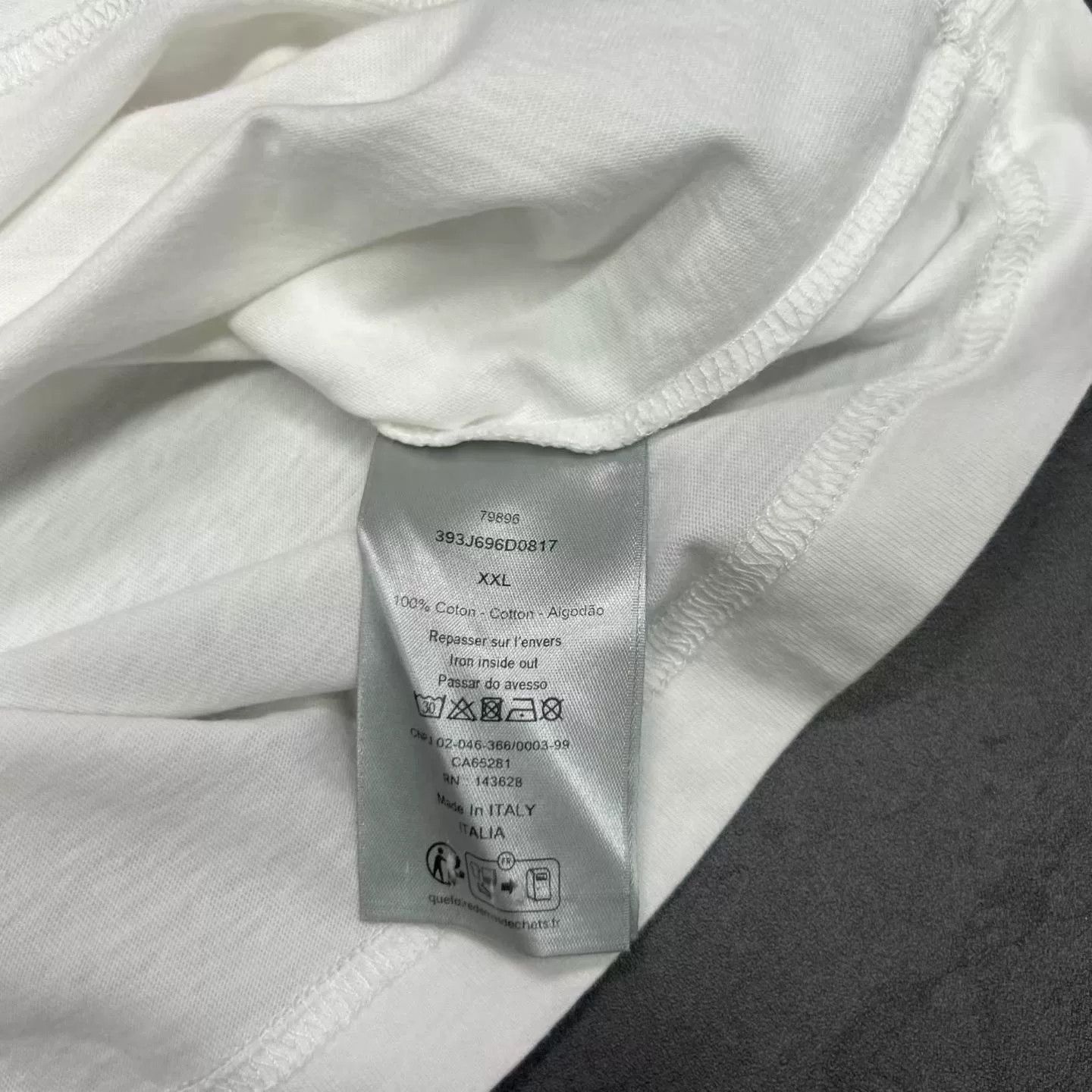 Dior DIOR Space Distressed Print Short Sleeve Size US XXL / EU 58 / 5 - 5 Thumbnail