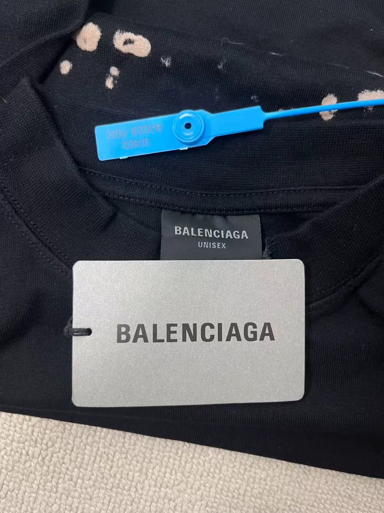 Balenciaga Balenciaga Letter Print Crewneck Short-Sleeve T-Shirt Size XXS / US 00 / IT 34 - 4 Thumbnail