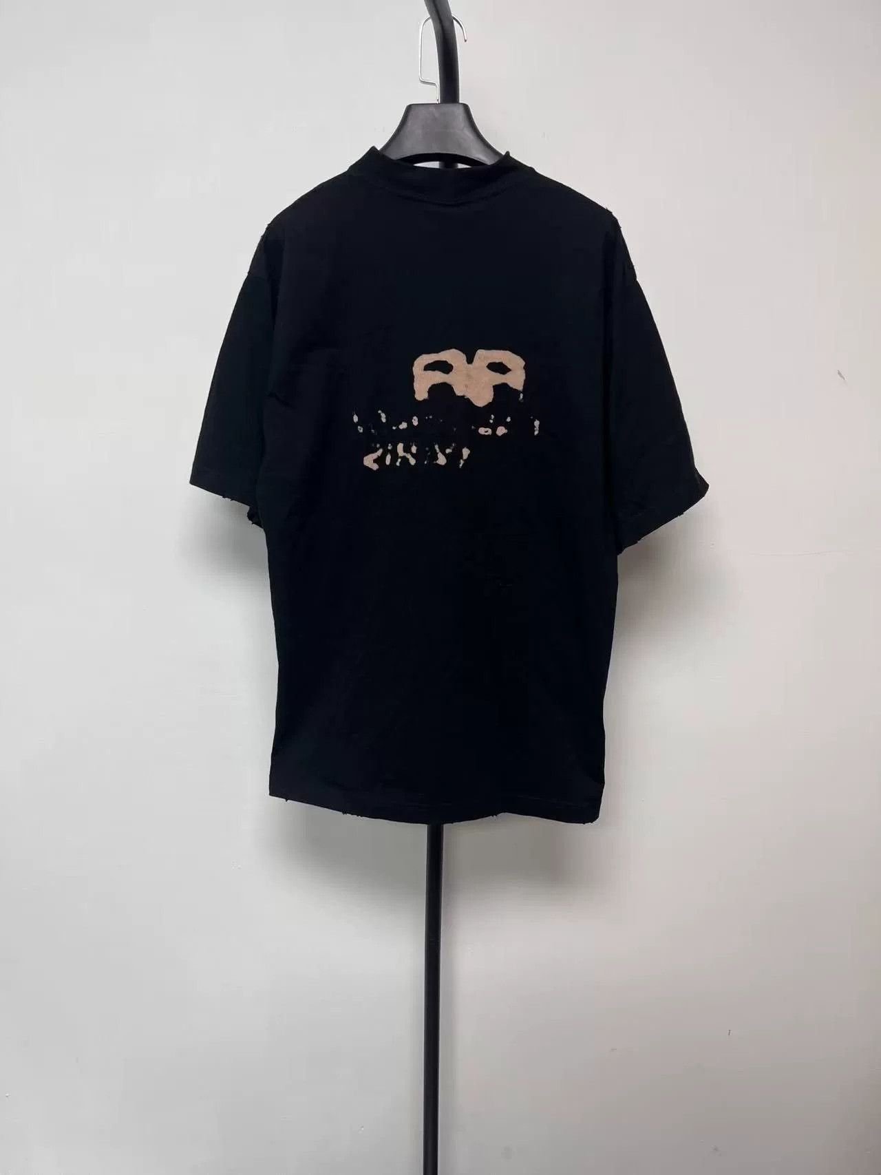 Balenciaga Balenciaga Letter Print Crewneck Short-Sleeve T-Shirt Size XXS / US 00 / IT 34 - 2 Thumbnail