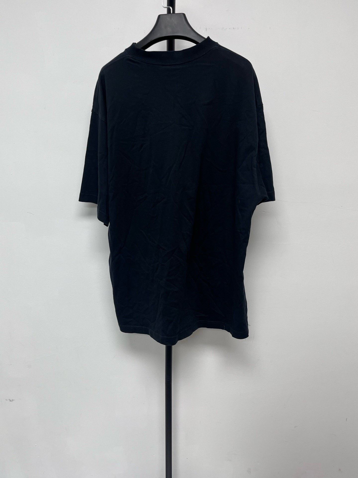 Balenciaga Balenciaga Men's Cotton Crew Neck T-Shirt Size US M / EU 48-50 / 2 - 2 Thumbnail
