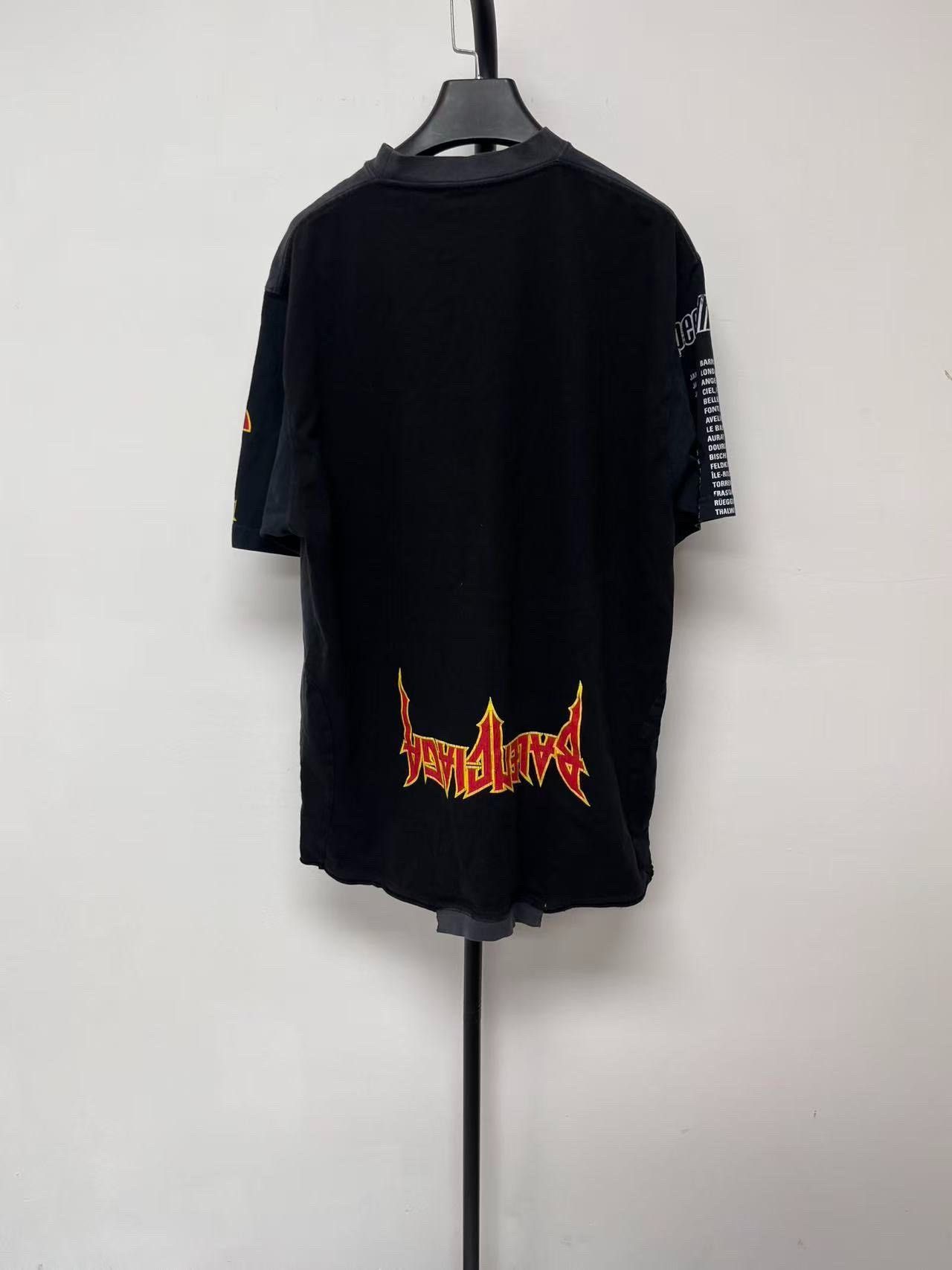 Balenciaga Balenciaga Inverted Logo Speed Hunter T-shirt Size US M / EU 48-50 / 2 - 2 Thumbnail