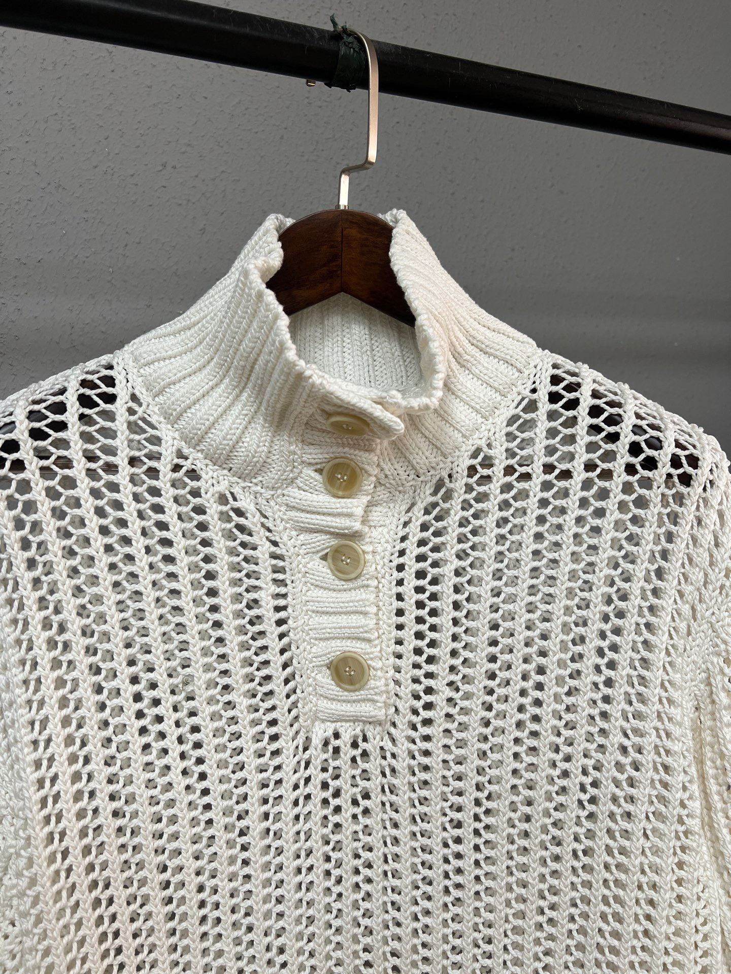 Brunello Cucinelli Brunello Cucinelli Knit Loose Polo Size US M / EU 48-50 / 2 - 3 Thumbnail