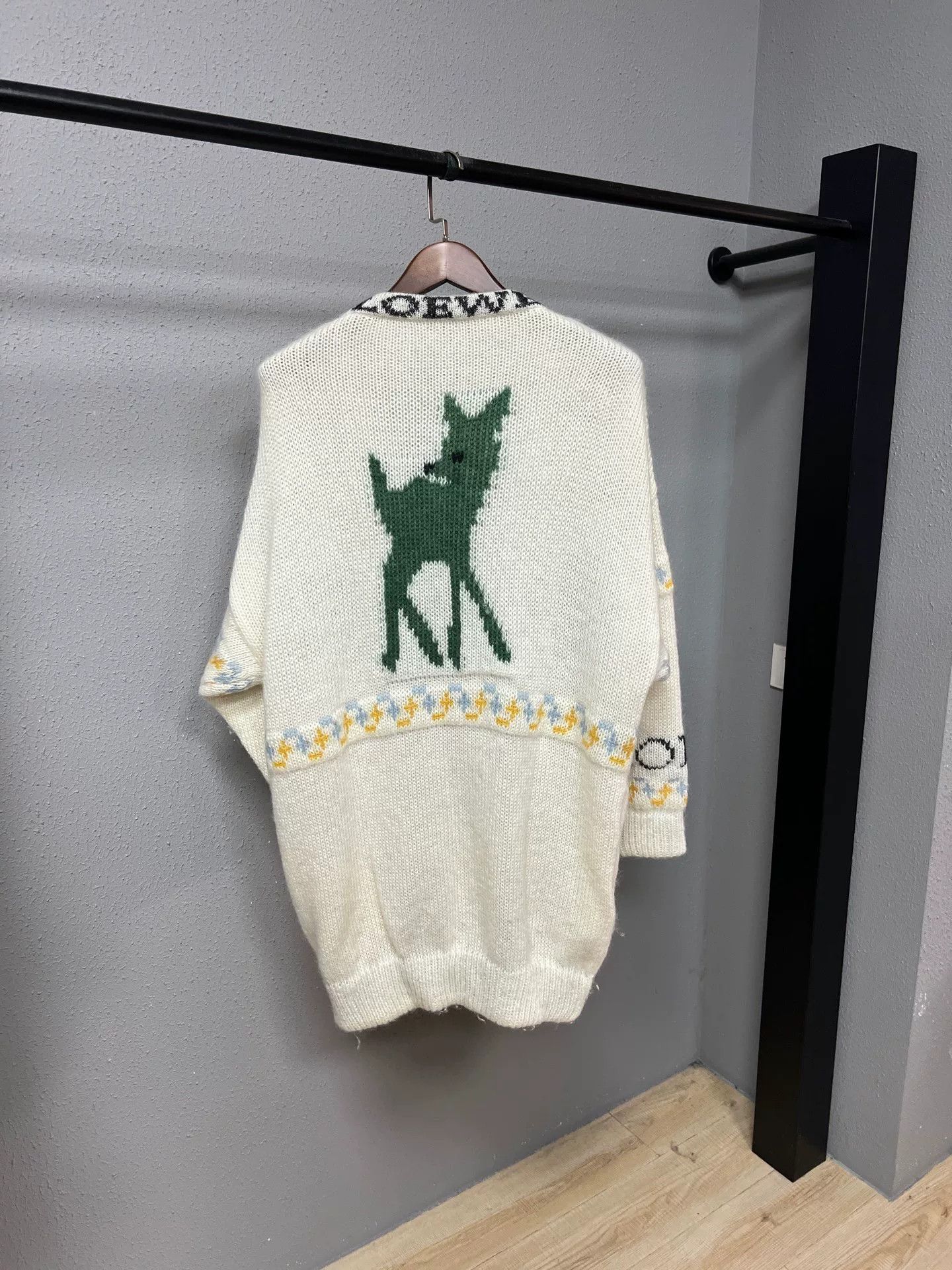 Loewe Loewe Deer Cardigan Size S / US 4 / IT 40 - 2 Thumbnail