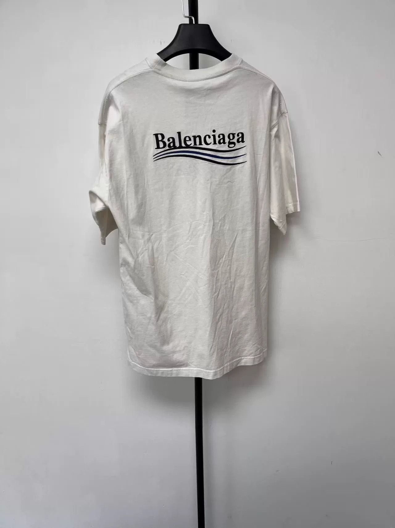 Balenciaga Balenciaga Political Campaign Large Fit Logo T-Shirt Size US XS / EU 42 / 0 - 2 Thumbnail