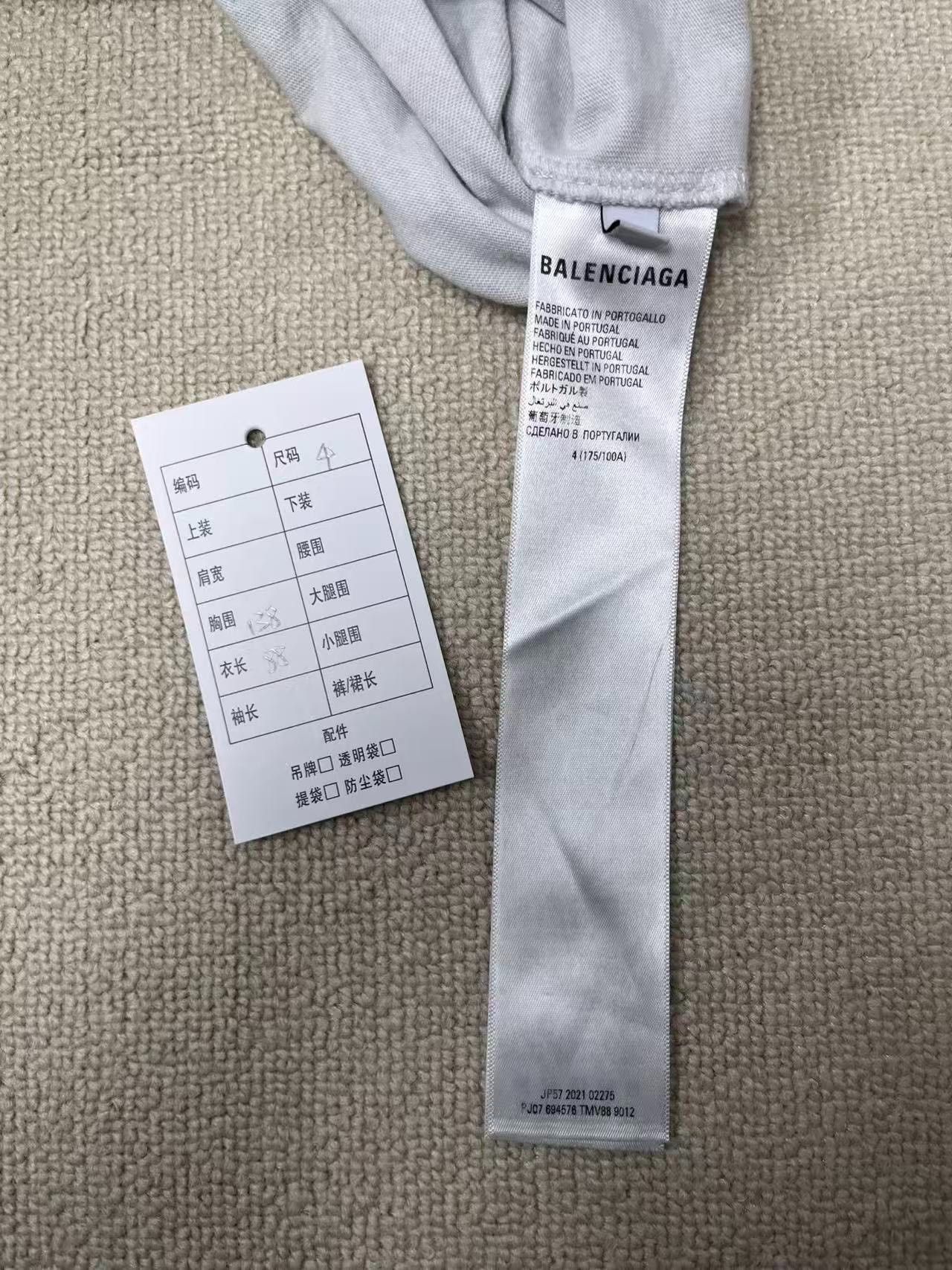 Balenciaga Balenciaga Metallica Lightning Print Crewneck T-Shirt Size US XL / EU 56 / 4 - 4 Thumbnail