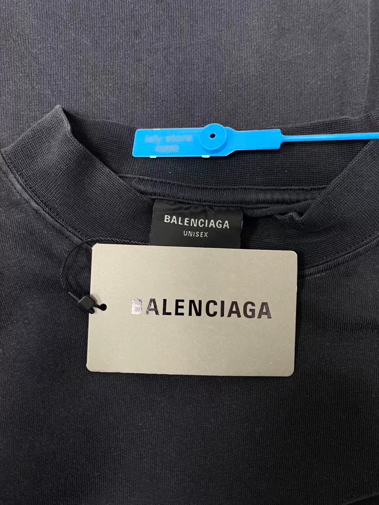 Balenciaga Balenciaga Offshore Solid Print Crewneck T-shirt Size US M / EU 48-50 / 2 - 4 Thumbnail