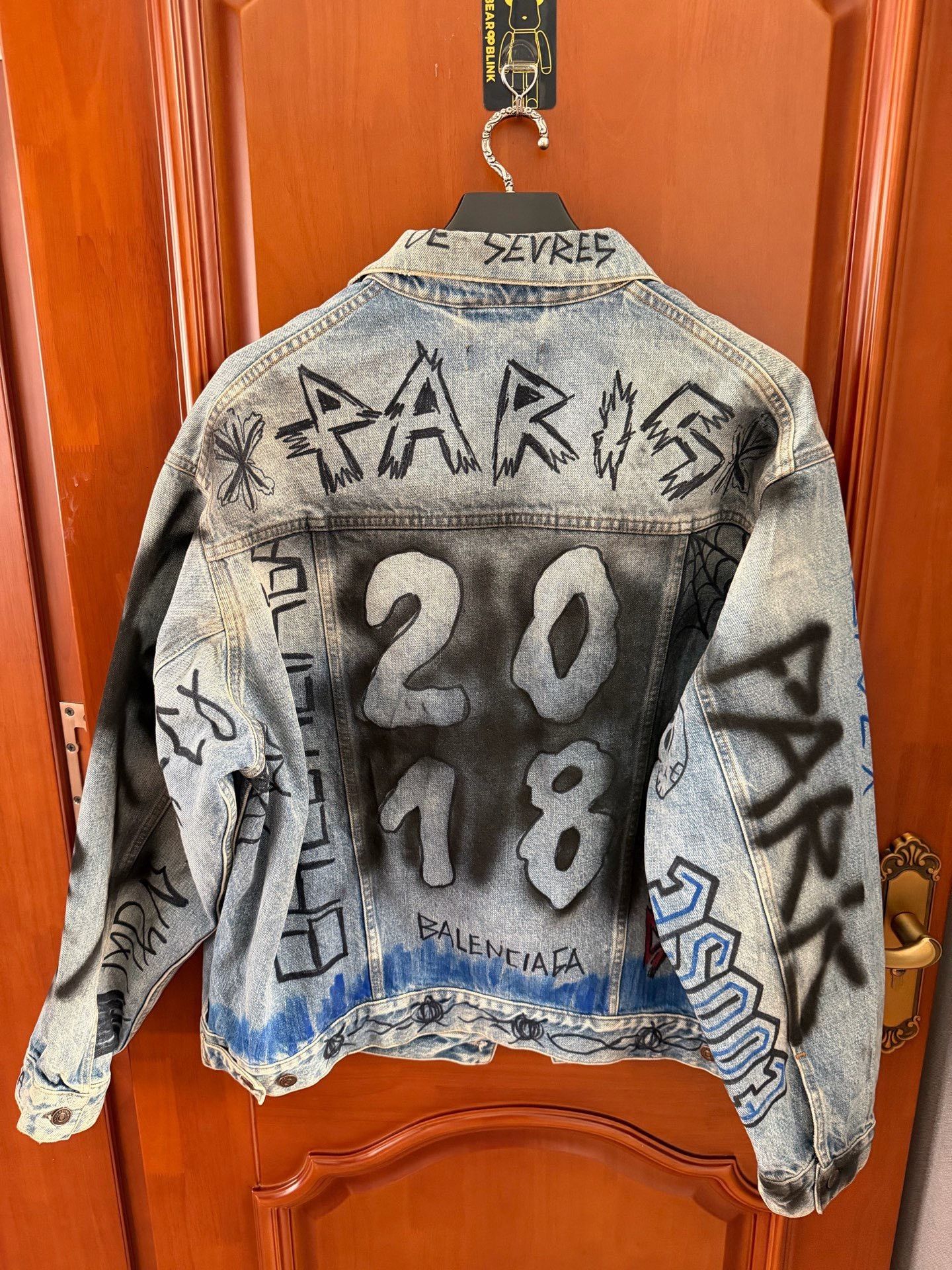 Balenciaga Balenciaga 2018 Paris Limited Denim Jacket Size US S / EU 44-46 / 1 - 2 Thumbnail