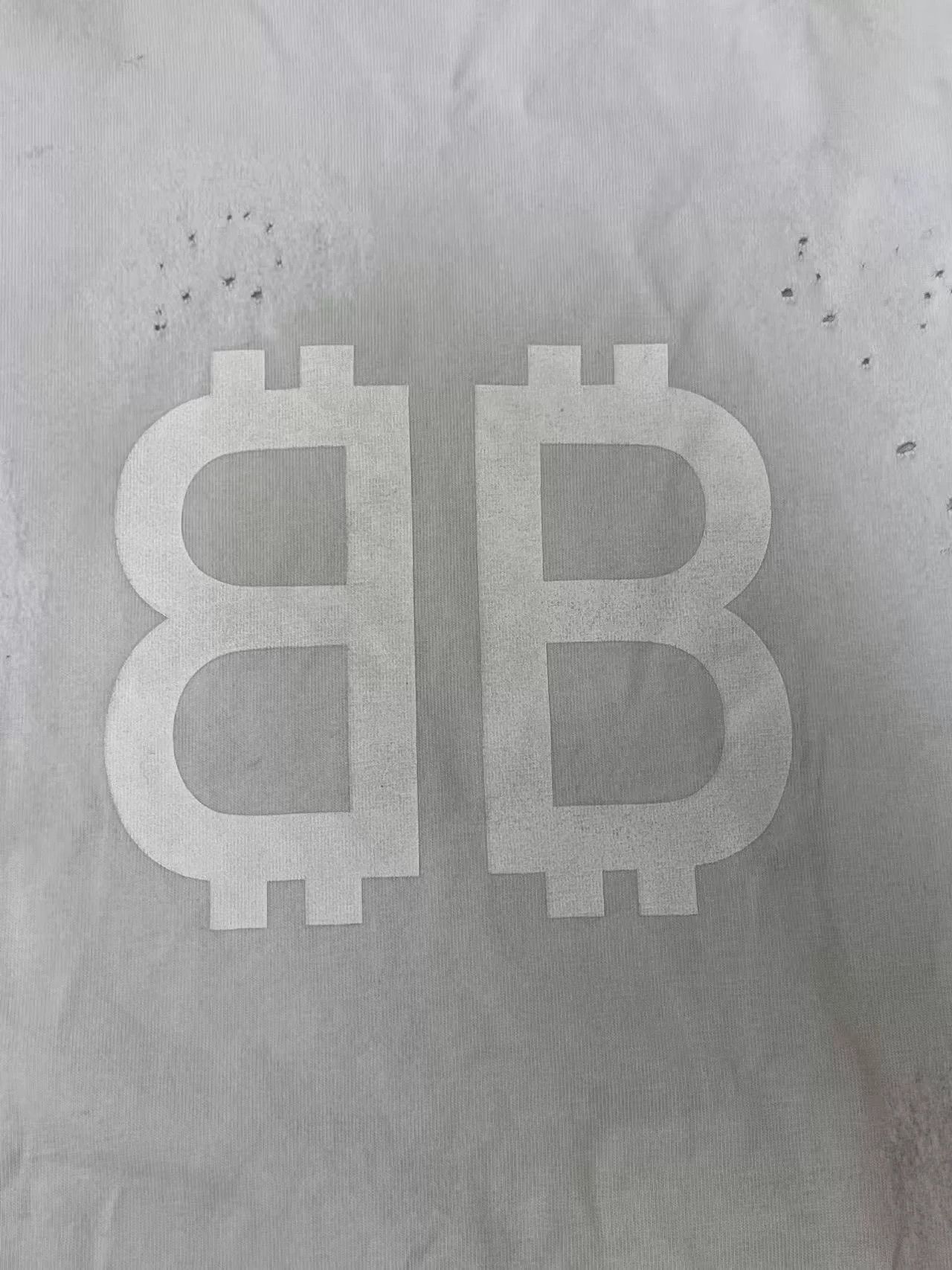 Balenciaga Balenciaga Logo Print Crewneck Short Sleeve T-Shirt Size XXS / US 00 / IT 34 - 3 Thumbnail