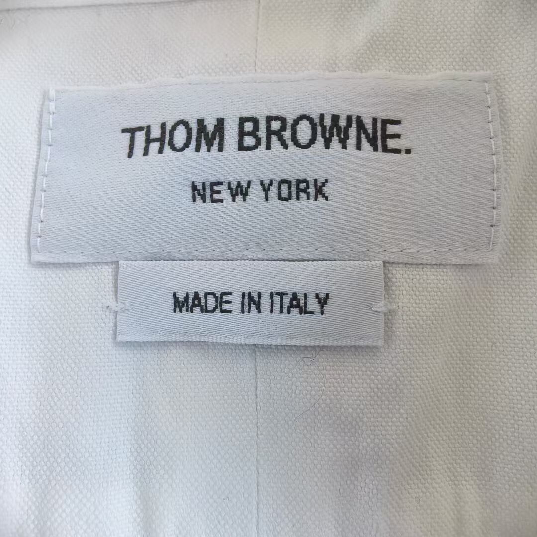 Thom Browne Thom Browne Irregular Hem Cotton Shirt Women Size M / US 6-8 / IT 42-44 - 3 Thumbnail