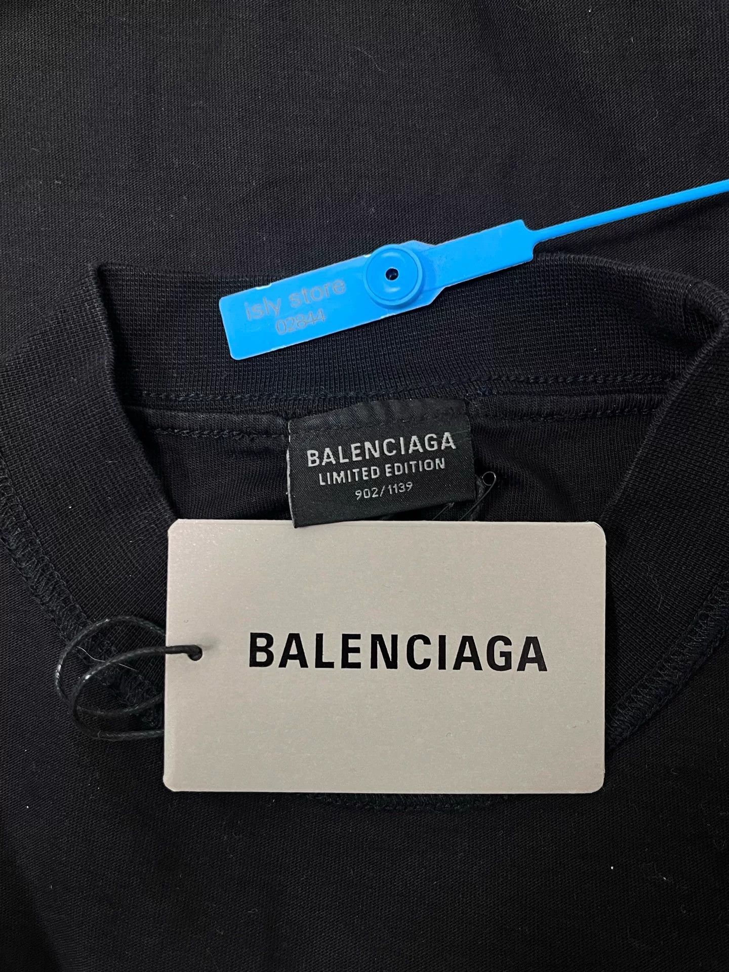 Balenciaga Balenciaga BFRND Logo Print Crew Neck T-Shirt Size US L / EU 52-54 / 3 - 5 Thumbnail