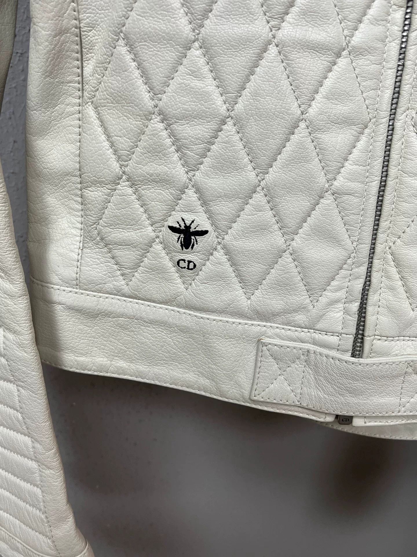 Dior Dior Quilted Leather Jacket Size XS / US 0-2 / IT 36-38 - 3 Thumbnail