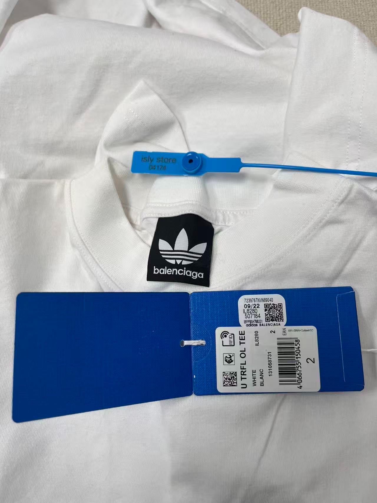 Balenciaga Balenciaga Logo Print Crewneck Short Sleeve T-Shirt Size US M / EU 48-50 / 2 - 5 Thumbnail
