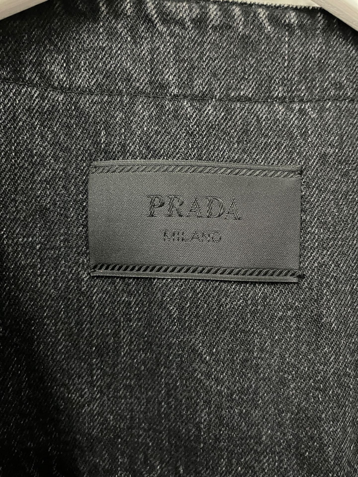 Prada Prada Triangle Logo Denim Vest Size US L / EU 52-54 / 3 - 6 Thumbnail