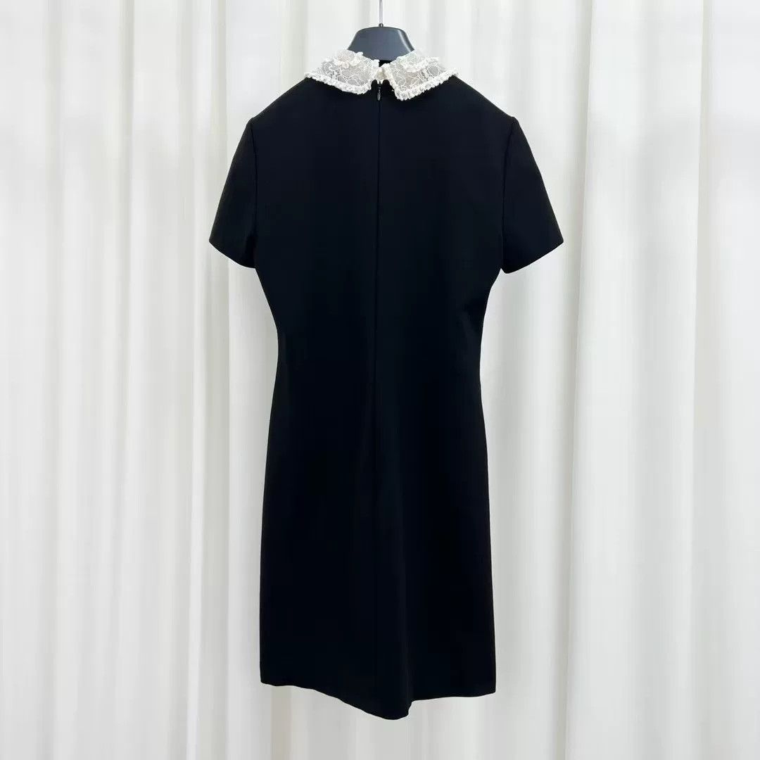 Miu Miu Miu Miu New Lace Peter Pan Collar Dress Size S / US 4 / IT 40 - 2 Thumbnail