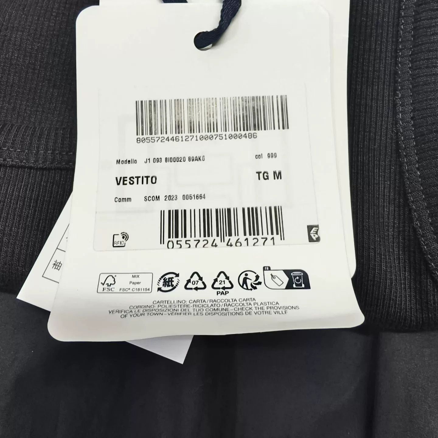 Moncler Moncler Waist Logo Spliced Dress Size M / US 6-8 / IT 42-44 - 7 Thumbnail