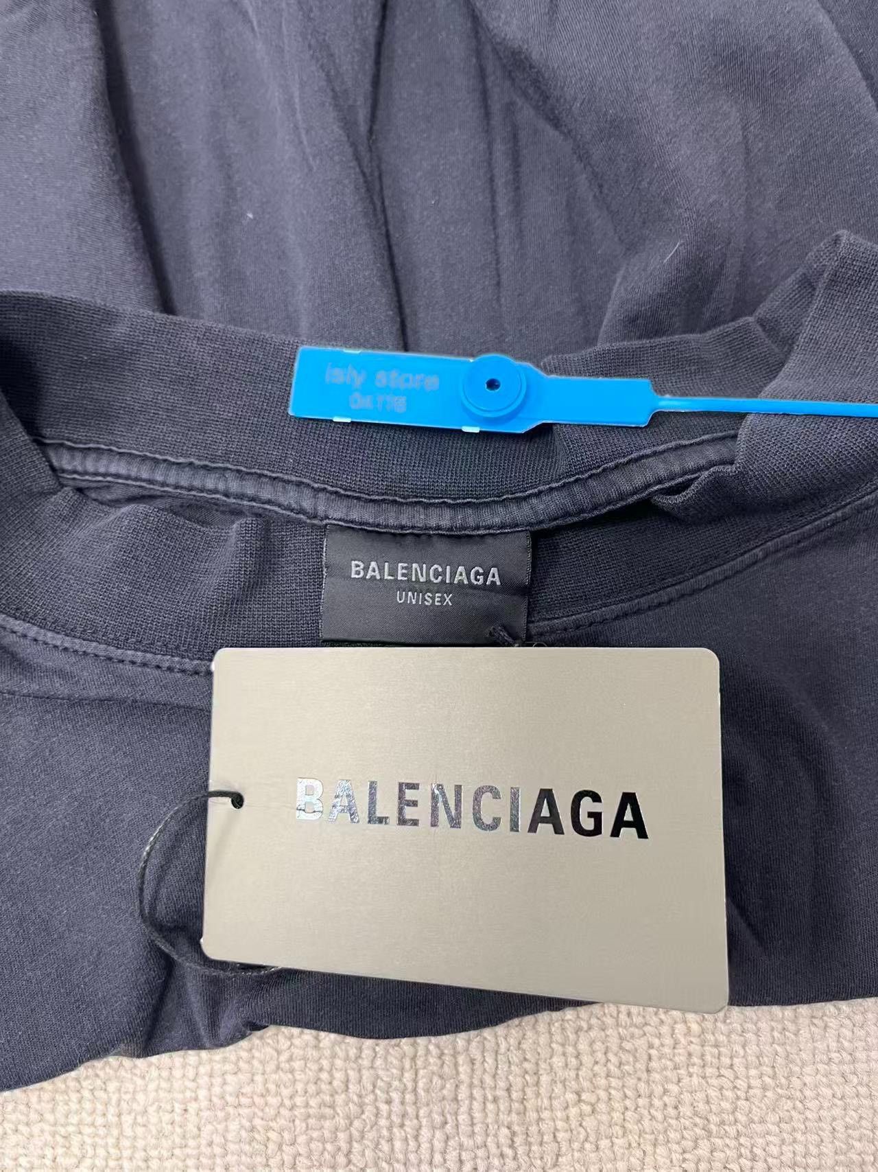 Balenciaga Balenciaga Letter Print Crewneck Casual T-shirt Size US M / EU 48-50 / 2 - 4 Thumbnail