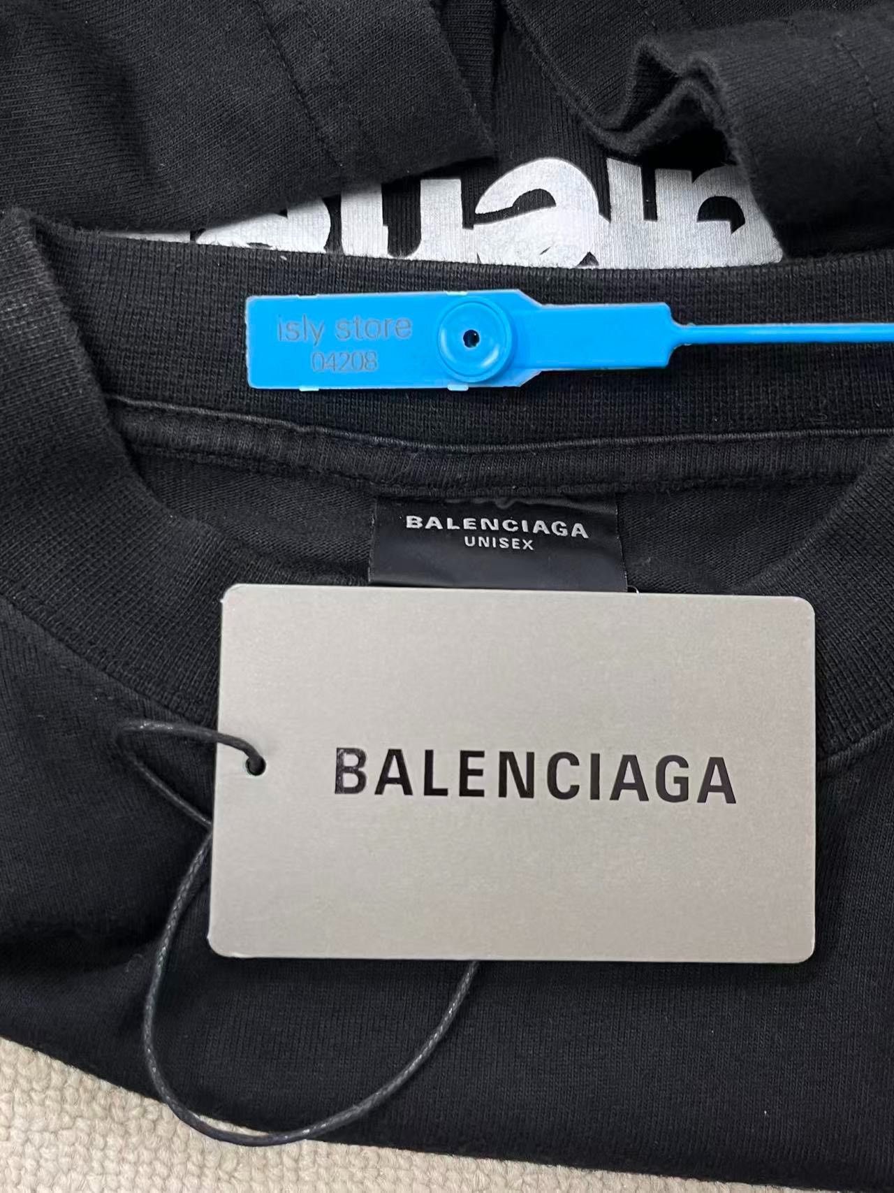Balenciaga Balenciaga Logo Print Oversized Unisex T-Shirt Size US M / EU 48-50 / 2 - 5 Thumbnail