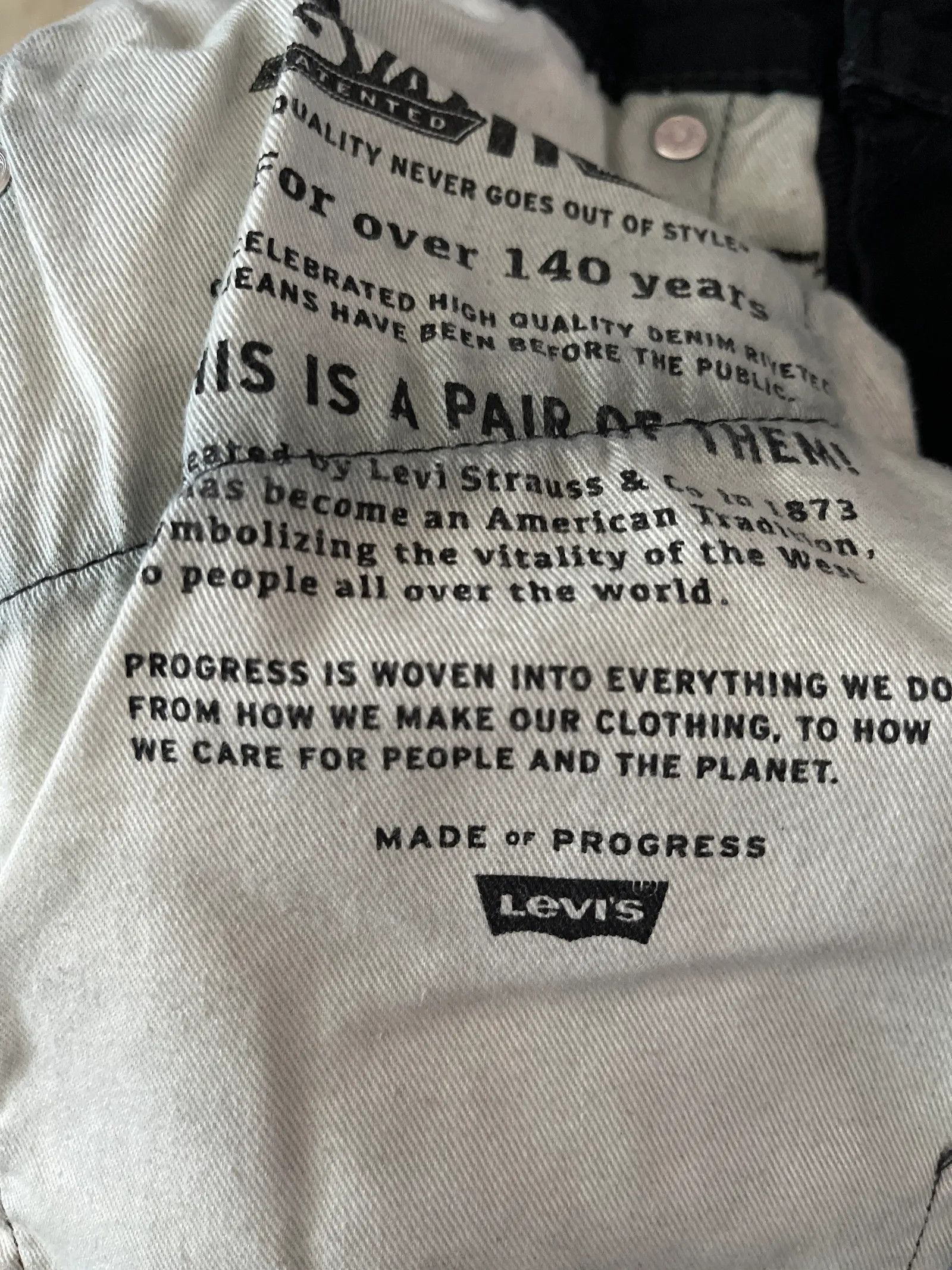 Levi's Levis Jeans Size US 28 / EU 44 - 2 Thumbnail
