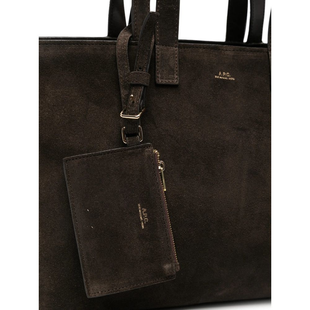 A.P.C. A.p.c. BROWN Tote Bags Size ONE SIZE - 5 Thumbnail