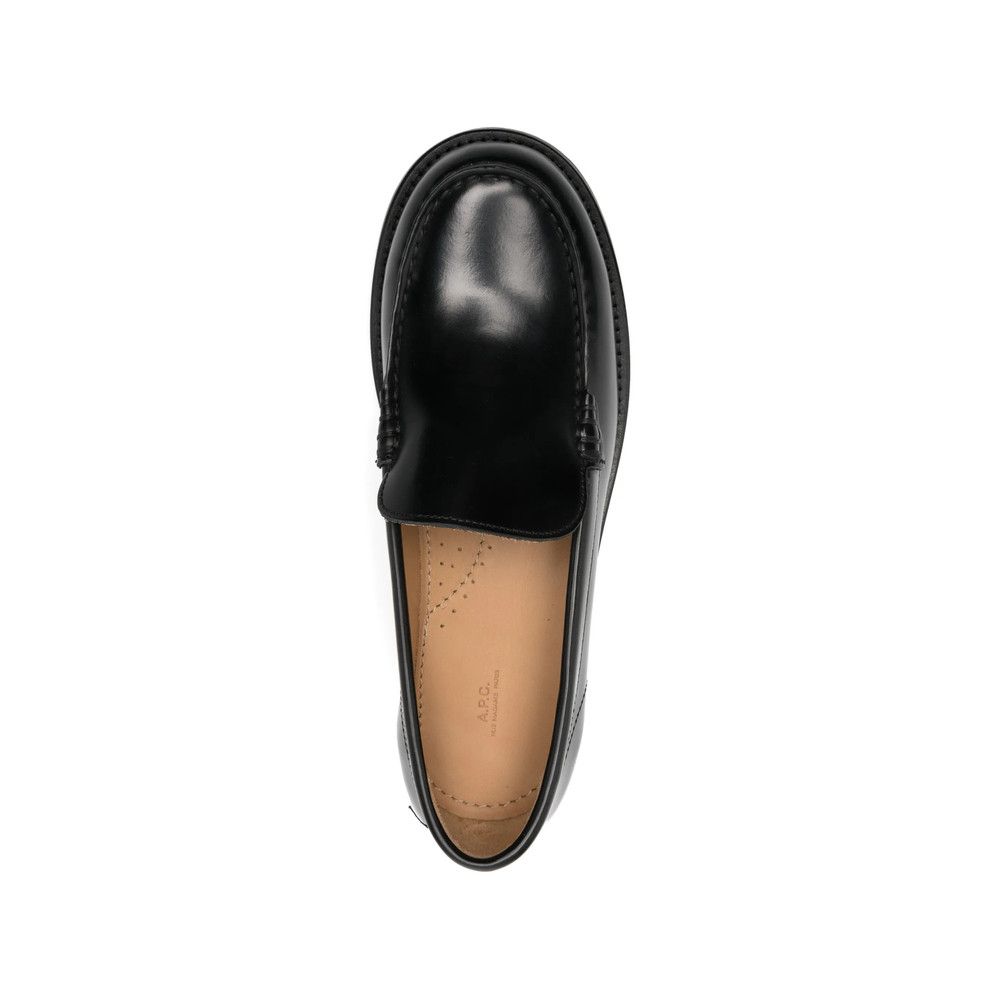 A.P.C. A.p.c. BLACK Loafers Size US 6 / IT 36 - 2 Thumbnail