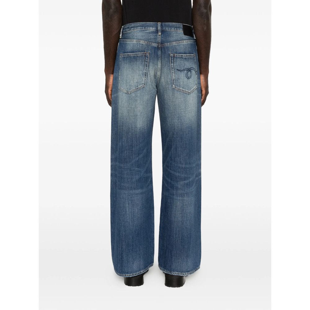 R13 R13 BLUE Denim - Loose-Fit Jeans Size US 34 / EU 50 - 2 Thumbnail