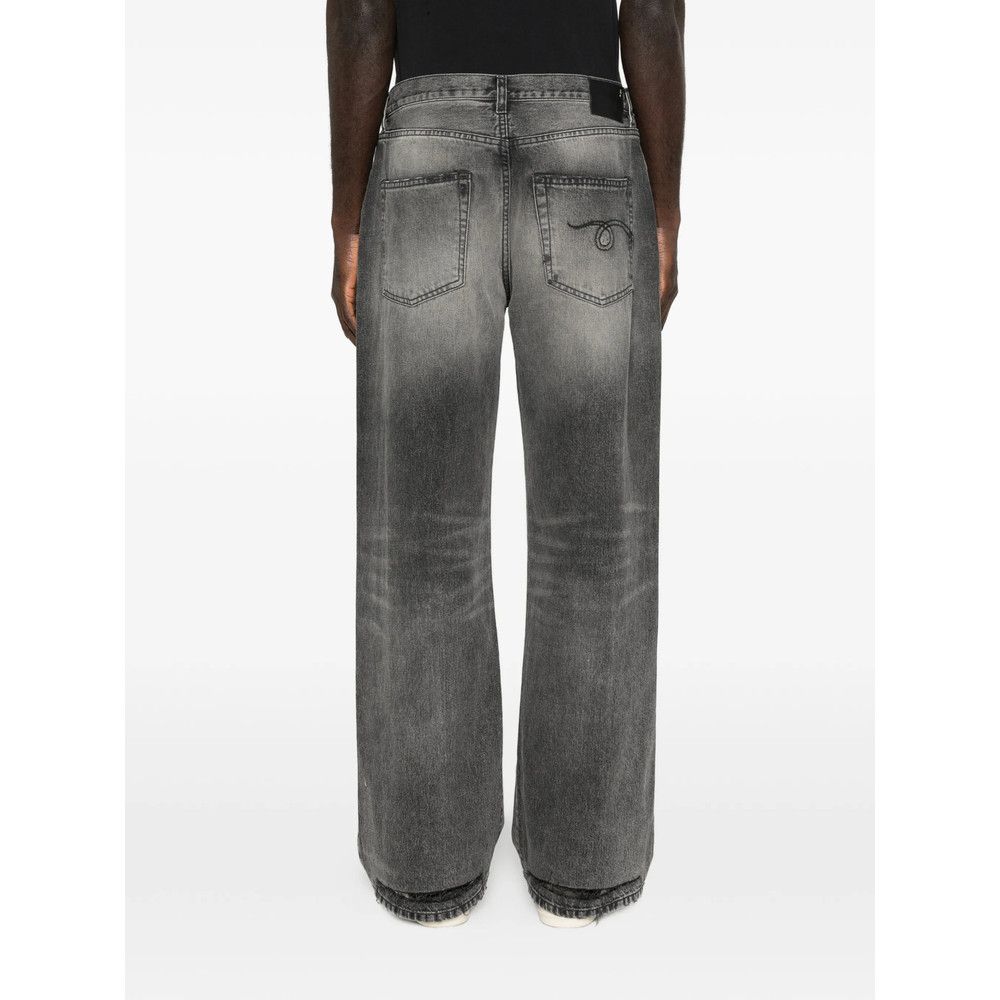 R13 R13 BLACK Denim - Loose-Fit Jeans Size US 32 / EU 48 - 2 Thumbnail