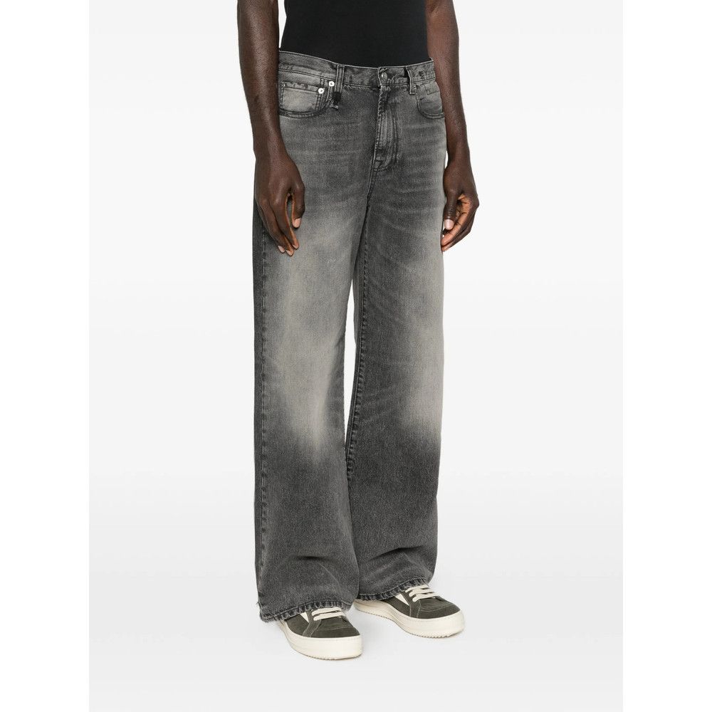 R13 R13 BLACK Denim - Loose-Fit Jeans Size US 33 - 3 Thumbnail