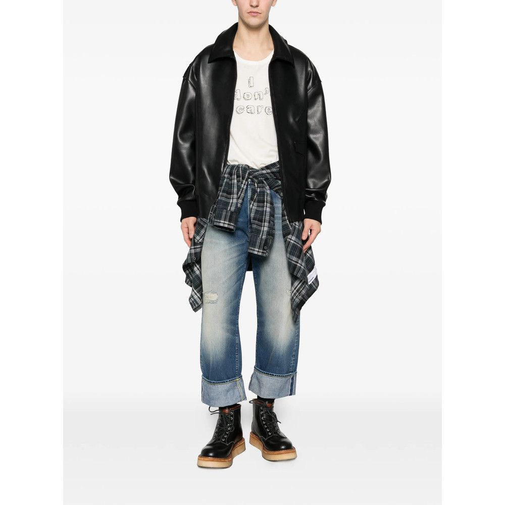 R13 R13 BLUE Denim - Cropped Jeans Size US 34 / EU 50 - 3 Thumbnail
