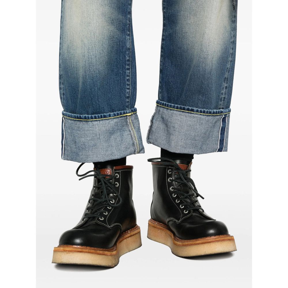 R13 R13 BLUE Denim - Cropped Jeans Size US 34 / EU 50 - 5 Thumbnail
