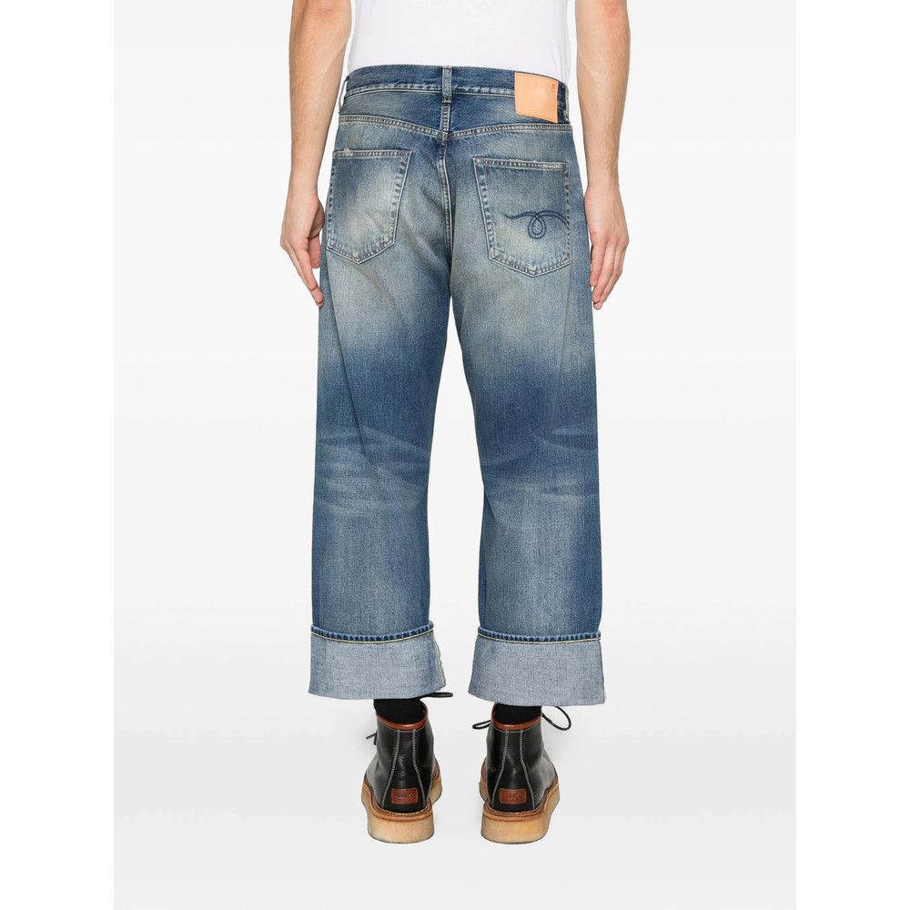 R13 R13 BLUE Denim - Cropped Jeans Size US 34 / EU 50 - 4 Thumbnail