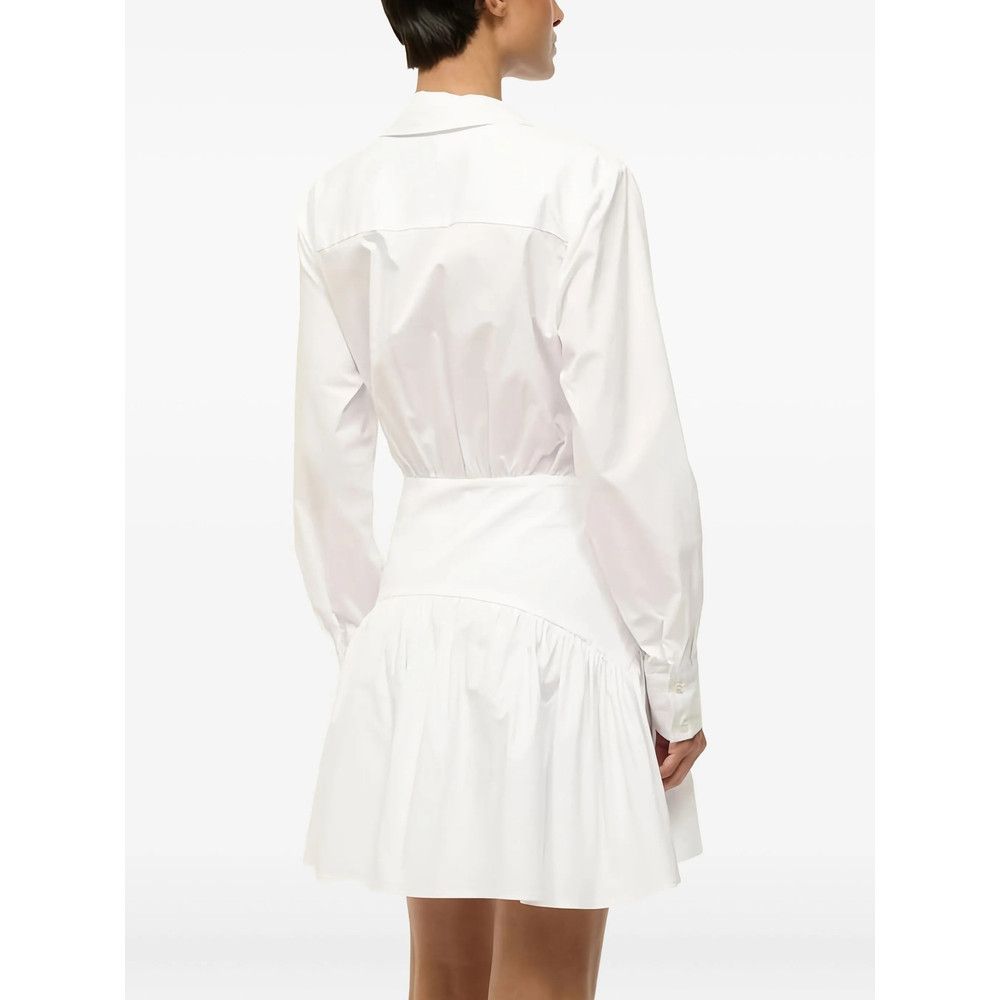 Staud Staud WHITE Dresses - Day Dresses Size XL / US 12-14 / IT 48-50 - 3 Thumbnail