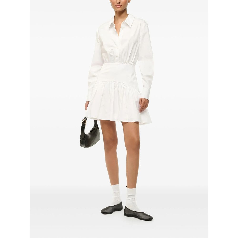 Staud Staud WHITE Dresses - Day Dresses Size XL / US 12-14 / IT 48-50 - 5 Thumbnail