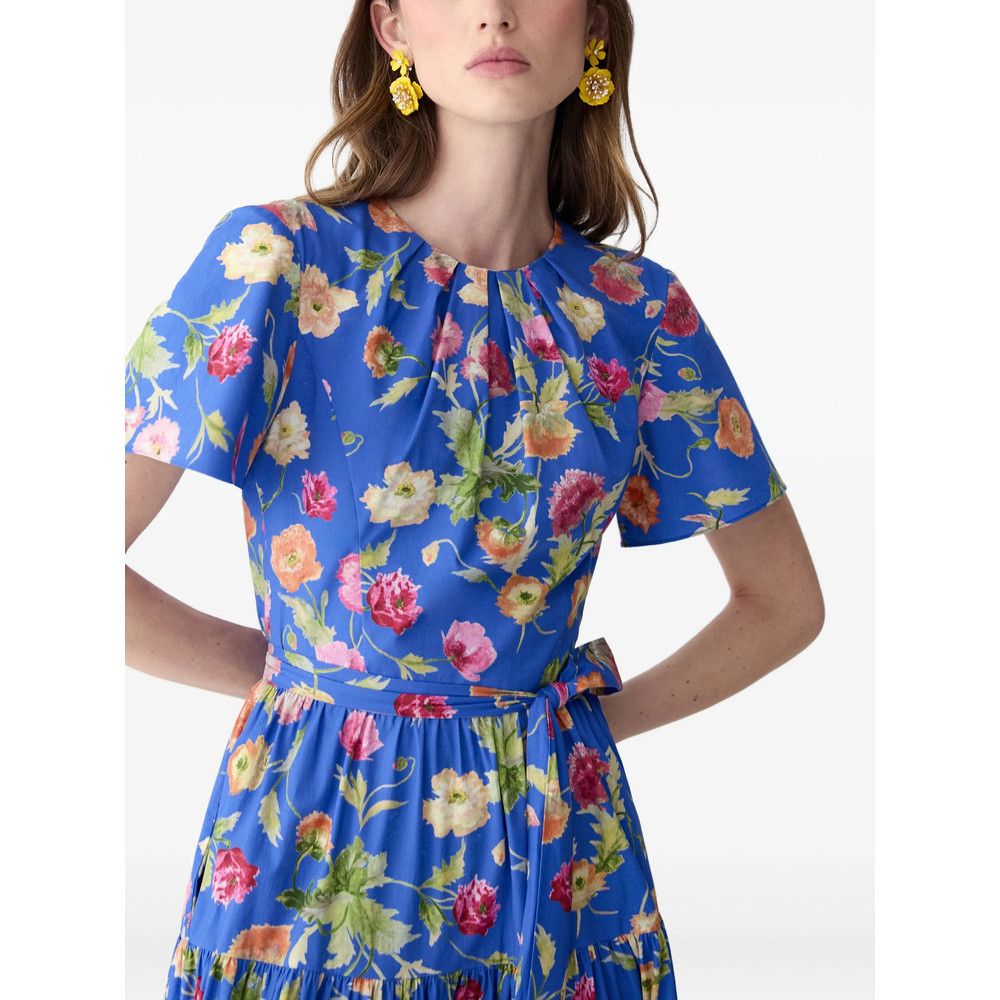 Carolina Herrera Carolina Herrera BLUE Dresses - Day Dresses Size XL / US 12-14 / IT 48-50 - 3 Thumbnail
