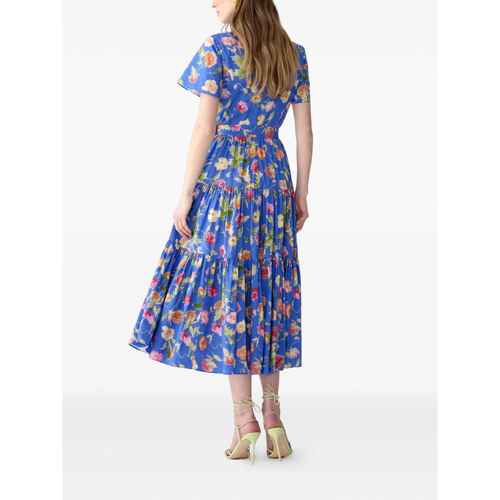 Carolina Herrera Carolina Herrera BLUE Dresses - Day Dresses Size XL / US 12-14 / IT 48-50 - 2 Thumbnail