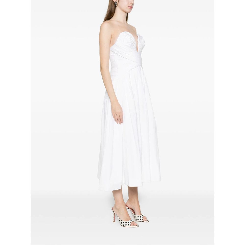 Carolina Herrera Carolina Herrera WHITE Dresses - Evening Dresses Size XL / US 12-14 / IT 48-50 - 2 Thumbnail