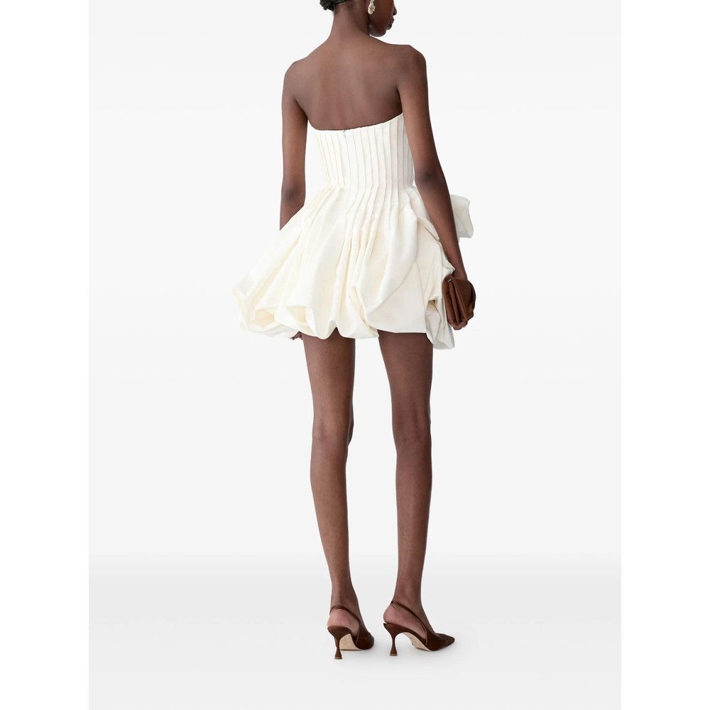 Carolina Herrera Carolina Herrera NEUTRALS Dresses - Cocktail & Party Dresses Size M / US 6-8 / IT 42-44 - 3 Thumbnail