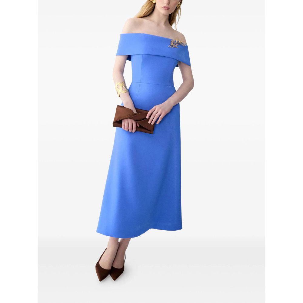 Carolina Herrera Carolina Herrera BLUE Dresses - Cocktail & Party Dresses Size M / US 6-8 / IT 42-44 - 2 Thumbnail