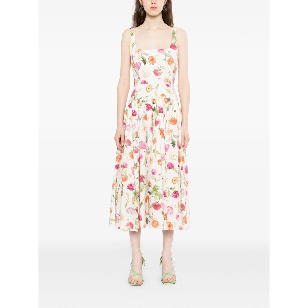 Carolina Herrera Carolina Herrera NEUTRALS Dresses - Day Dresses Size M / US 6-8 / IT 42-44 - 3 Thumbnail