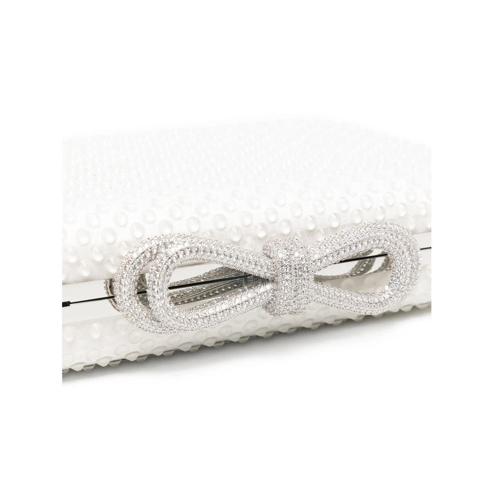 MACH & MACH Mach & Mach WHITE Clutch Bags Size ONE SIZE - 3 Thumbnail