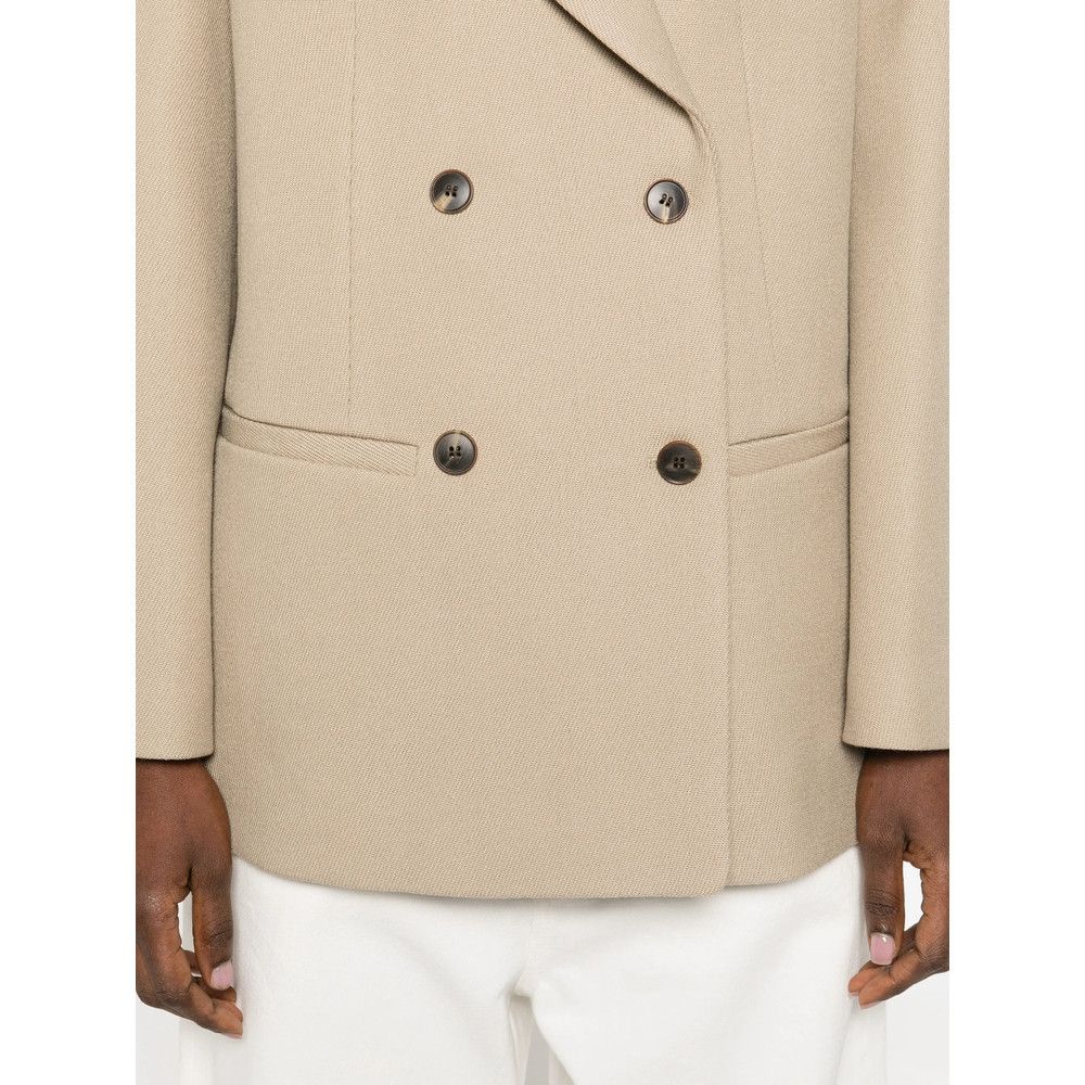 By Malene Birger By Malene Birger NEUTRALS Coats - Double Breasted & Peacoats Size S / US 4 / IT 40 - 3 Thumbnail