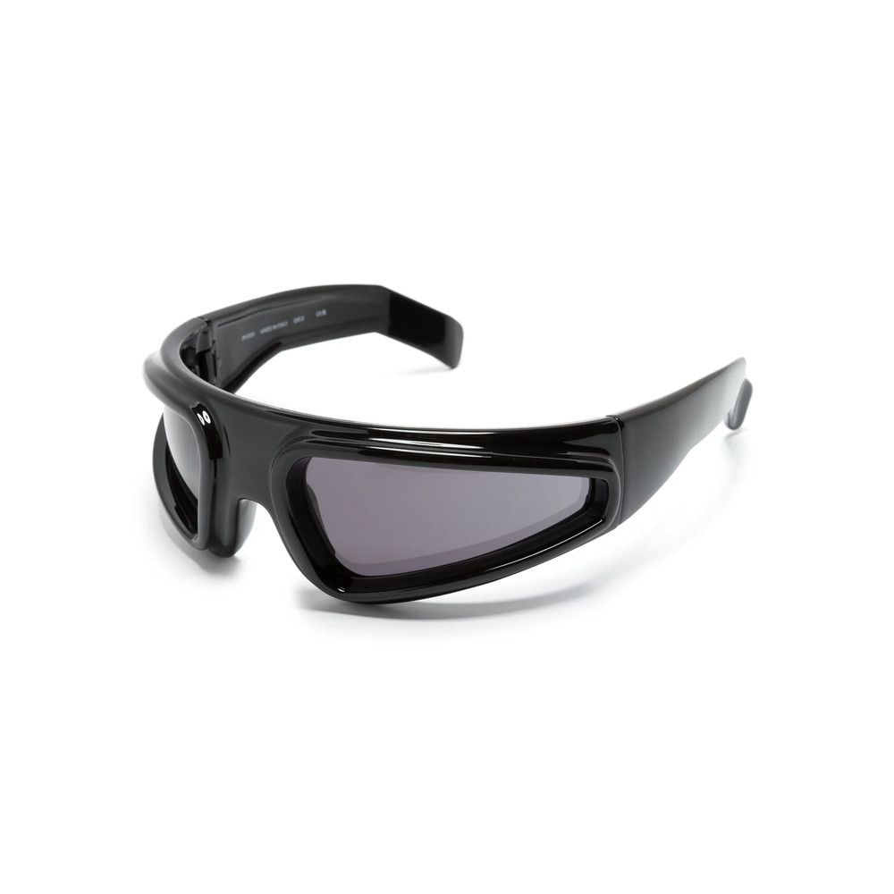 Rick Owens Rick Owens BLACK Sunglasses Size ONE SIZE - 4 Thumbnail