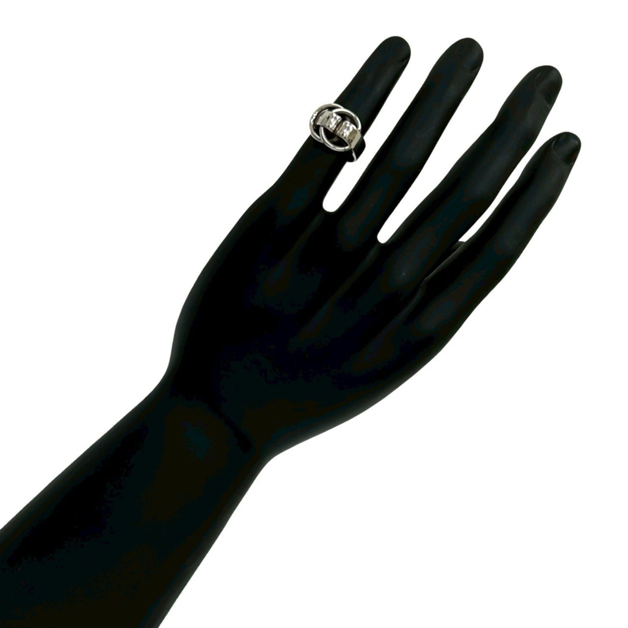 Hermes HERMES Desanneaux Ring, 925 Sterling Silver, Size 10, Women's Accessory, 70821 Size ONE SIZE - 2 Thumbnail