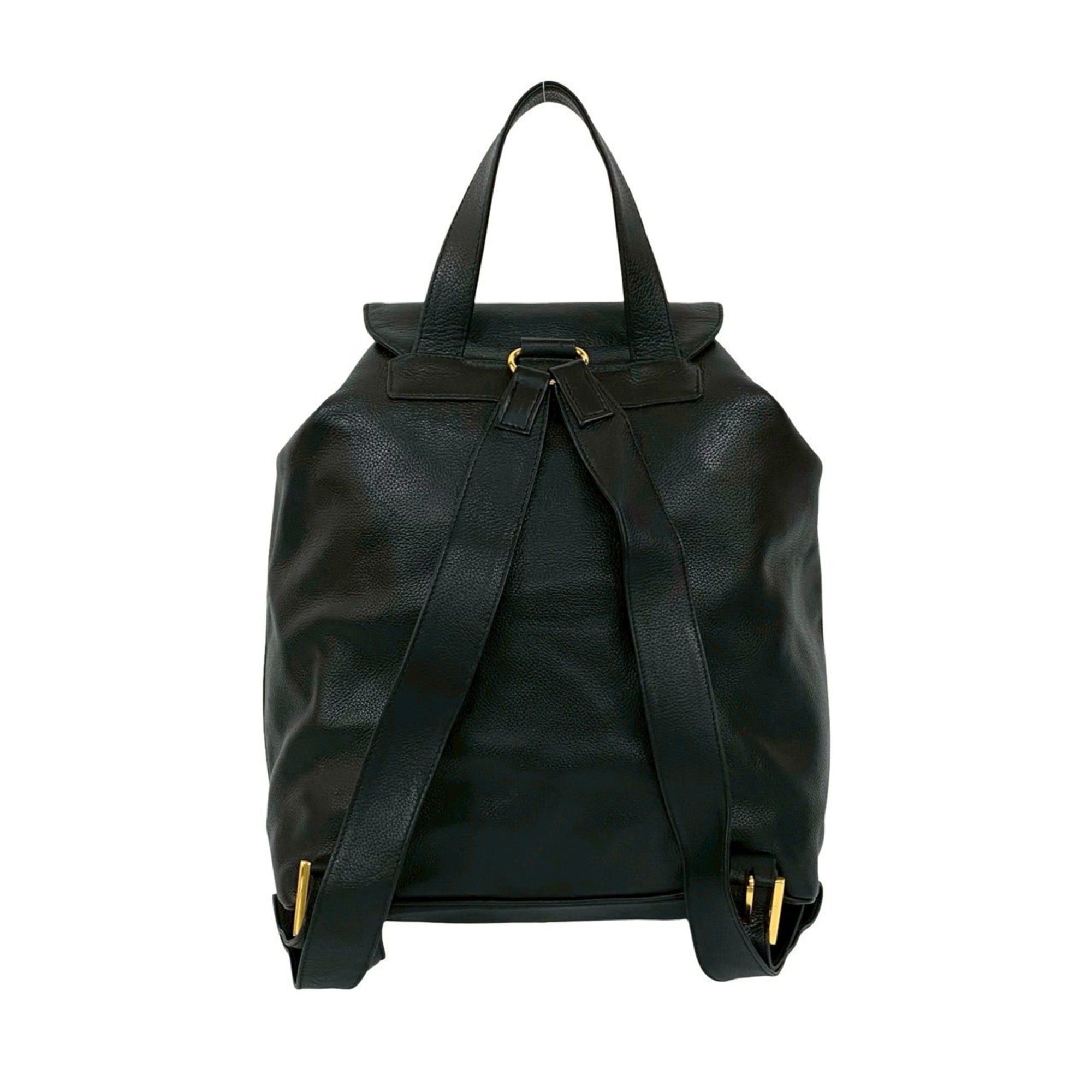 Tiffany & Co. TIFFANY & Co. Perforated Leather Drawstring Backpack/Daypack, Black, 27667 Size ONE SIZE - 3 Thumbnail