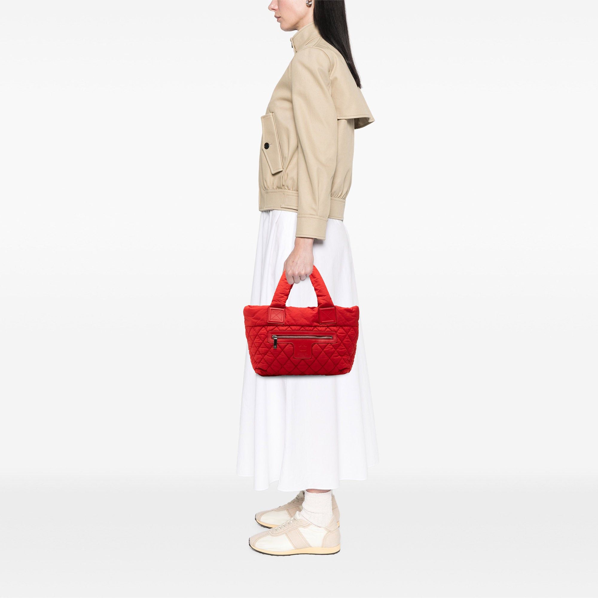 Chanel Small Quilted Nylon Coco Cocoon Tote Size ONE SIZE - 7 Thumbnail