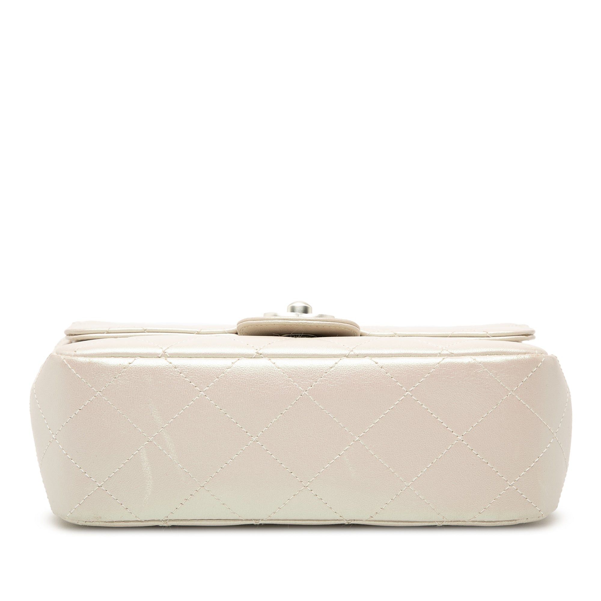 Chanel Mini Rectangular Classic Iridescent Lambskin Single Flap Size ONE SIZE - 3 Thumbnail
