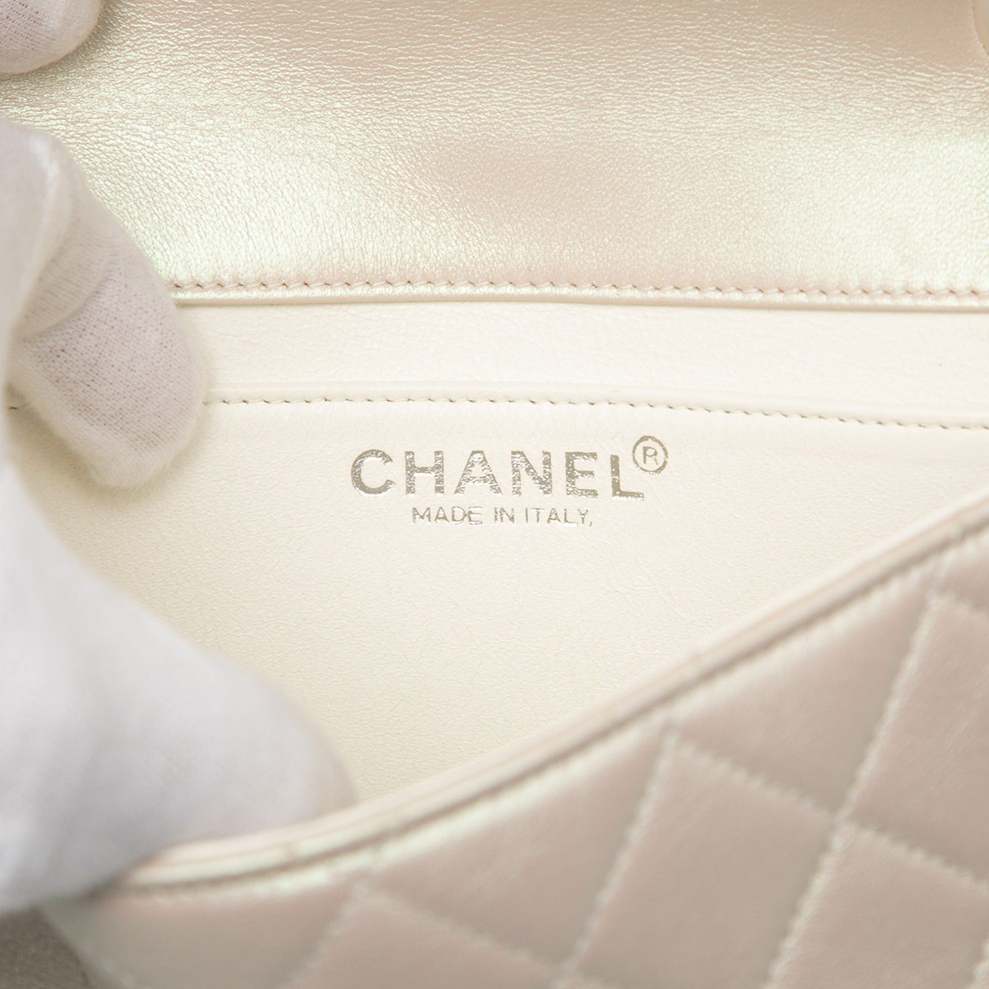 Chanel Mini Rectangular Classic Iridescent Lambskin Single Flap Size ONE SIZE - 5 Thumbnail
