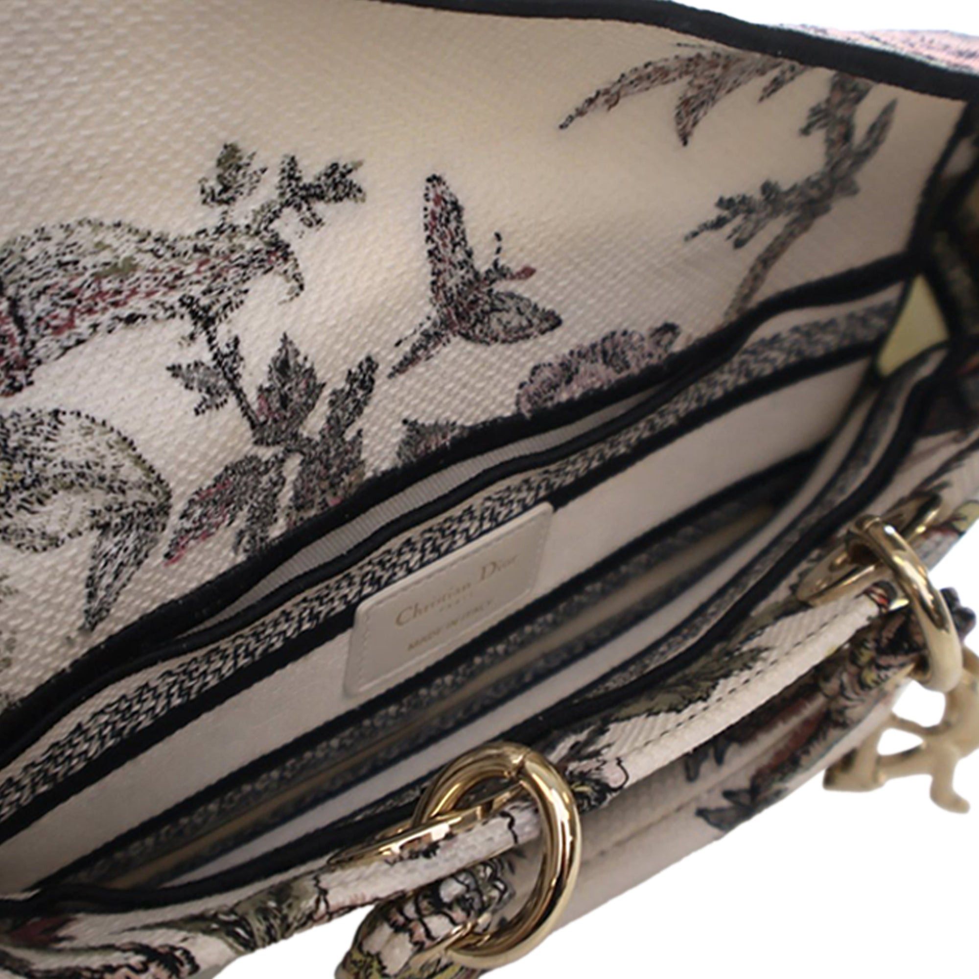 Dior Medium Embroidered Floral Canvas Lady D Joy Size ONE SIZE - 8 Thumbnail