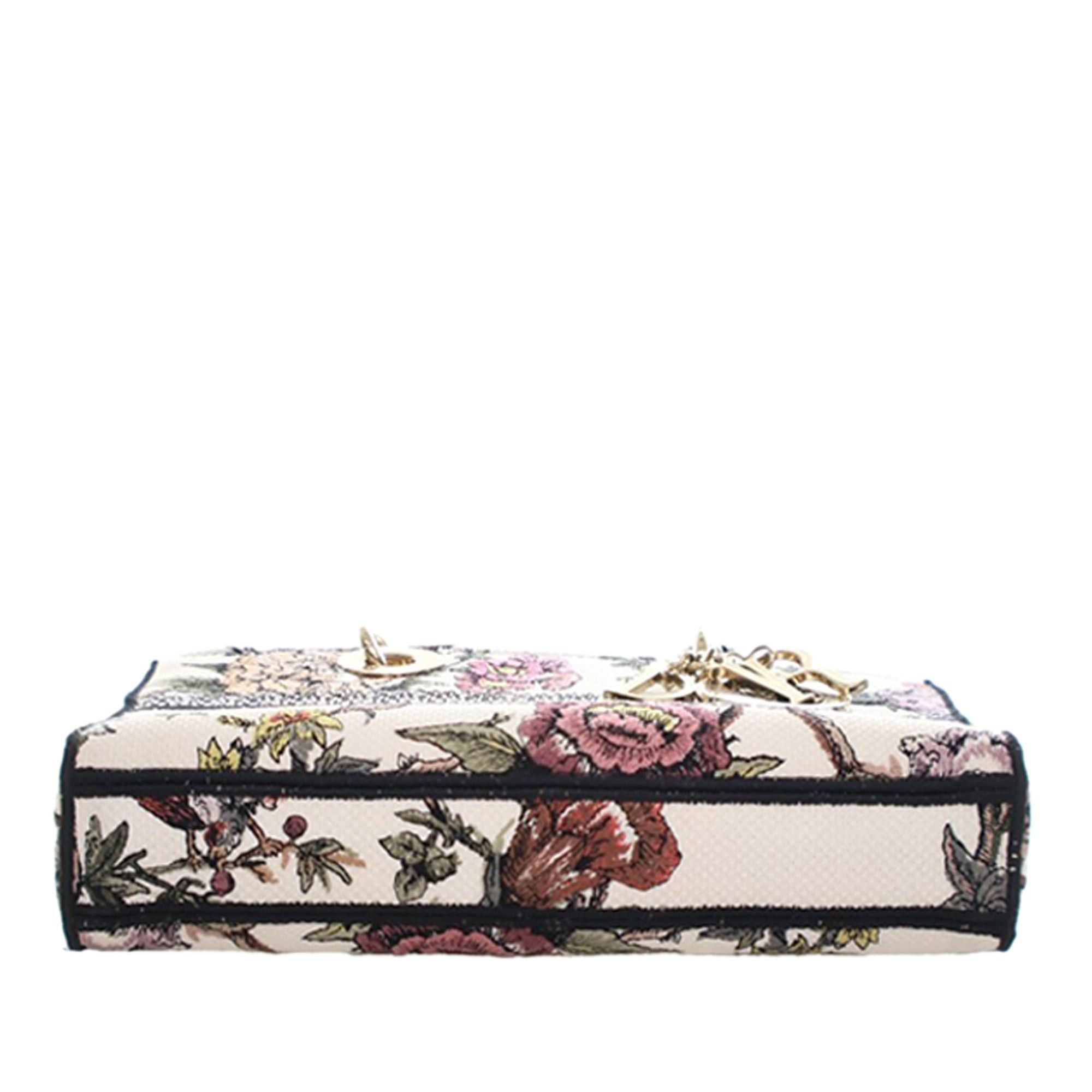 Dior Medium Embroidered Floral Canvas Lady D Joy Size ONE SIZE - 7 Thumbnail