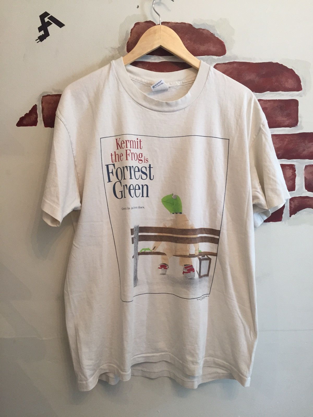 Vintage Vintage Kermit The Frog Forrest Gump T-Shirt | Grailed