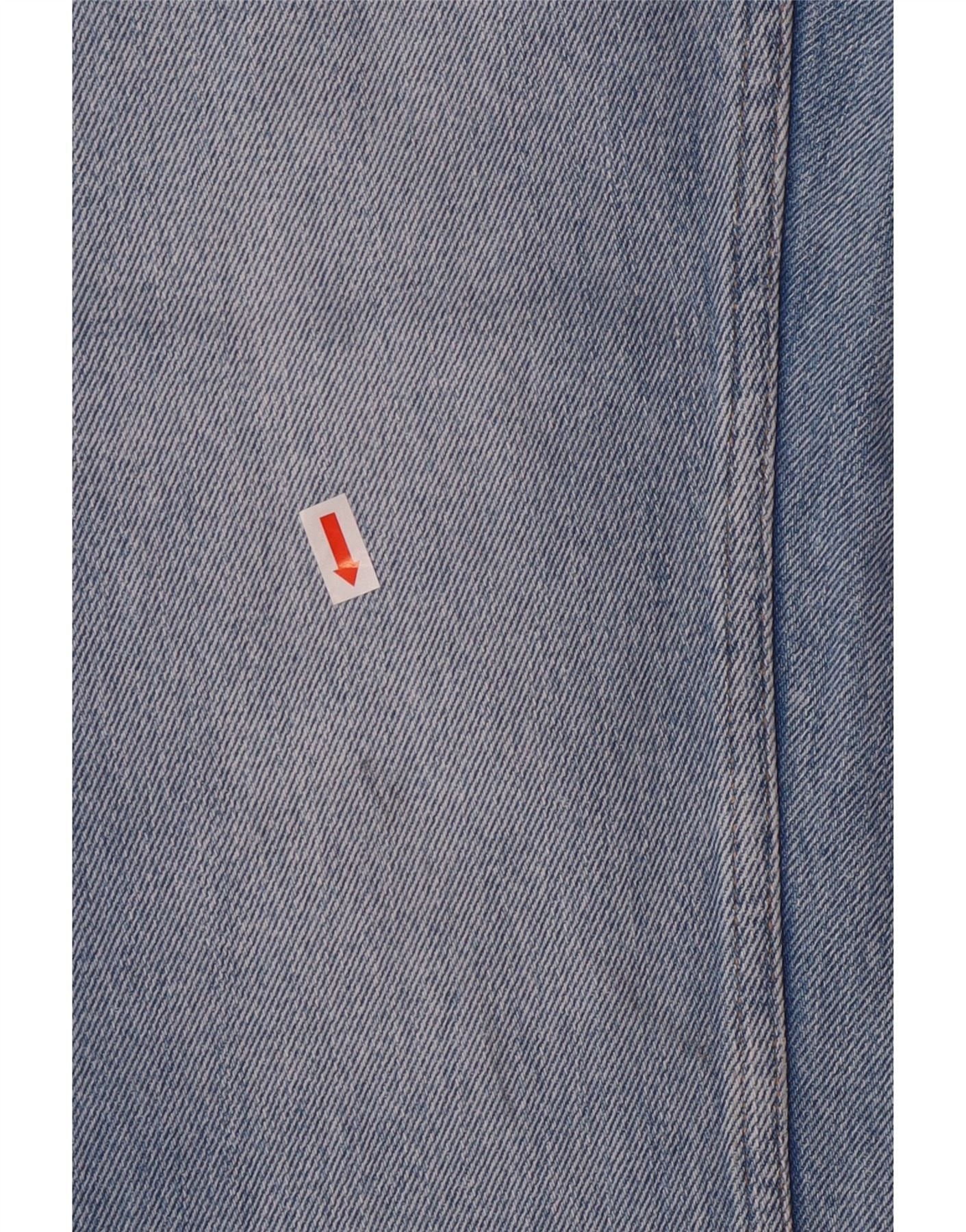 Carhartt Womens Cropped Jeans W26 L26 Blue Cotton Size 42" / US 20 - 3 Thumbnail